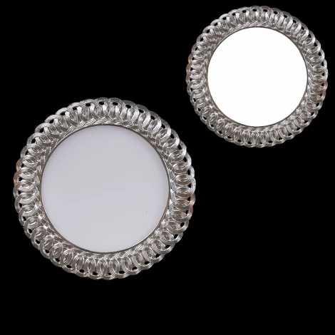 Встраиваемый точечный светильник светодиодный Reluce 53106-9.0-001RD LED6W SV (220V, круглые)