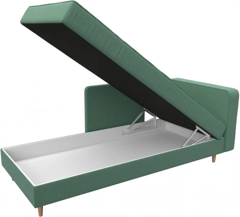 Кушетка Прайм правая Лига Диванов (Рогожка) арт.123657