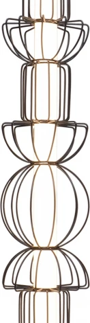 Подвесной светильник (14030/1P Black) Indigo Collisore V000168L (LED, 220V, на проводе)