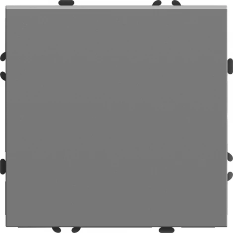 Переключатель одноклавишный (серый) Stekker Эмили 49945