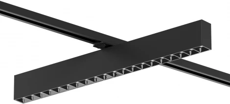 Трековый светильник однофазный 220V Denkirs Edder DK6644-BK