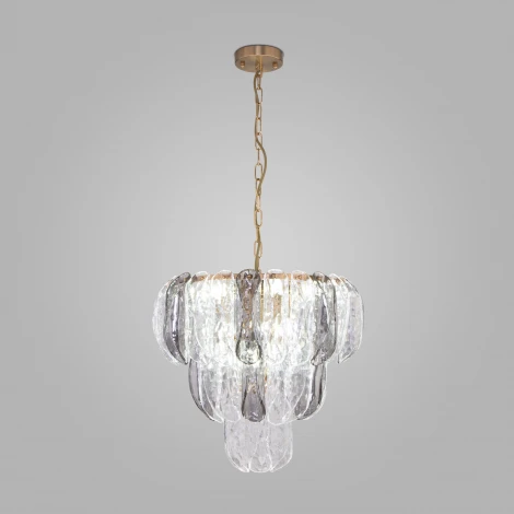 Подвесная люстра Wi-Fi Bogate's Callas 365/12 (220V, управление смартфоном, голосовое управление, умный дом - Minimir Home, Алиса, Маруся, Салют, на цепи)