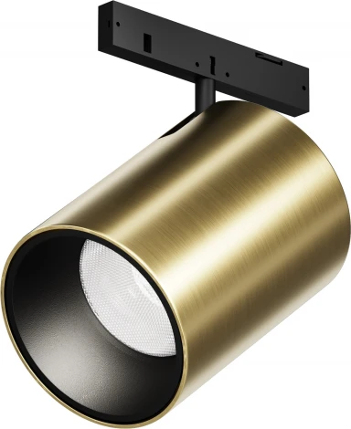 Трековый светильник магнитный 9Вт 24V Maytoni Focus Led TR187-1-9W4K-M-BBS (круглые)