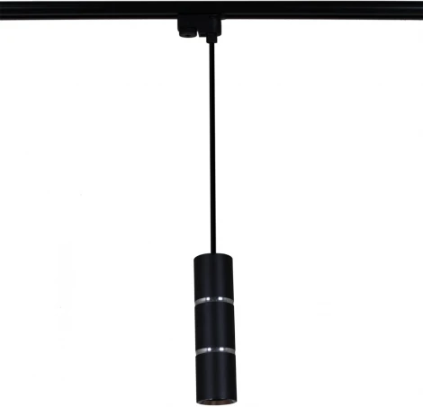 Трековый светильник однофазный Reluce 16005-9.3-001IL GU10 BK (220V)