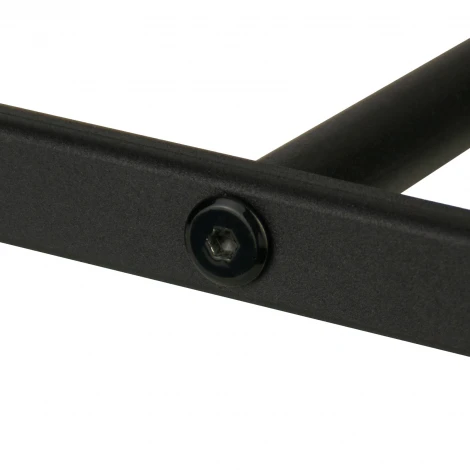 Стол журнальный МеталлАрт М025 черный мрамор/черный Mebelik 009497