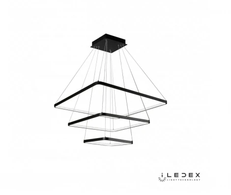 Подвесной светильник iLedex Venus 8153-700+500+300-D-T BK