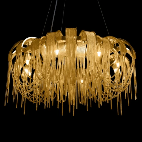 Подвесная люстра Loft It Volver 10404/800 GD (220V, на тросе)