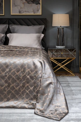 KFG090 Тумба с матовой зерк.отделкой каркас металл. 60*40*60см Garda Decor