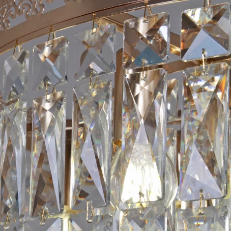 Потолочная люстра хрустальная Reluce 90329-0.3-10 FGD (220V)