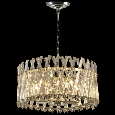 Подвесная люстра Natali Kovaltseva Crown 81434/8C CHROME