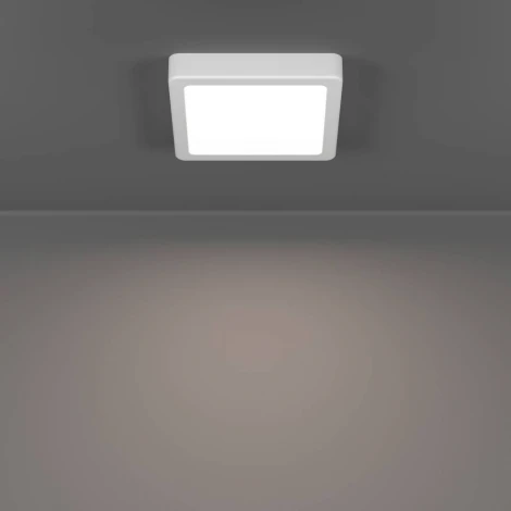 Настенно-потолочный светильник с регулировкой цветовой температуры Eglo Fueva 6 901335 7W(LED) 2700K, 4000K, 6500K, пластик, белый, белый