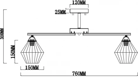 Потолочная люстра Freya Anika FR5048PL-08BZ