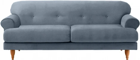 Диван Italia ОГОГО (арт.339949), (Ткань/Голубой)
