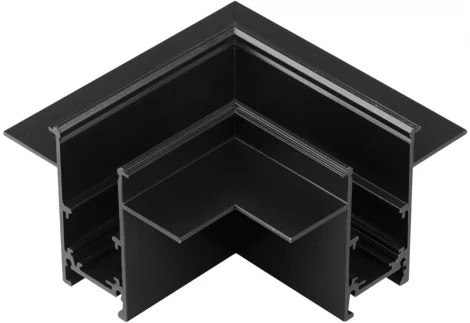 Соединитель "L" Novotech Flum 135232 SHINO черный для арт.135230 IP20