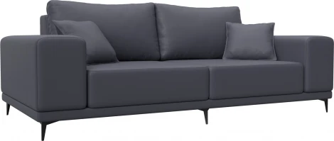 Диван прямой Льюес Лига Диванов (Экокожа) арт.126696