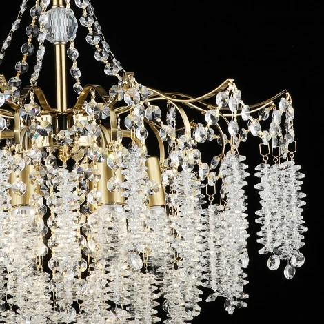 Подвесная люстра хрустальная Reluce 46620-0.4-06 COP