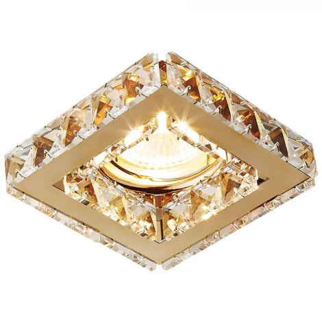 Встраиваемый точечный светильник Ambrella K110 CL/G