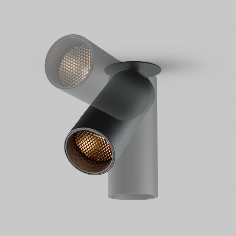 Встраиваемый светильник Maytoni Focus Led C053CL-L12W2.7K-W-B (220V, круглые)