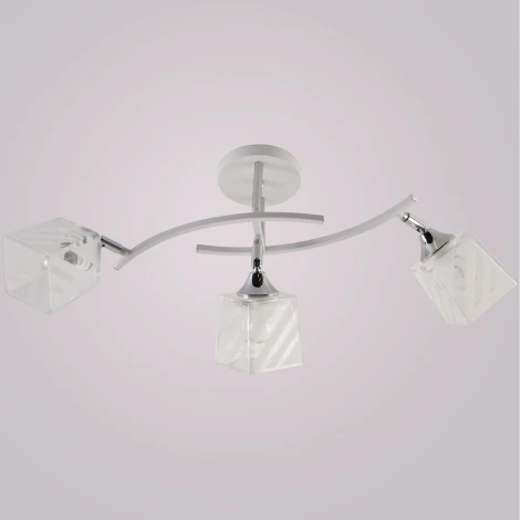 Потолочная люстра на штанге Reluce 01593-0.3-03 WH+CR