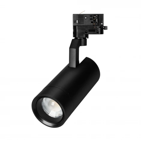 Трековый светильник светодиодный LGD-GELIOS-TUNE-4TR-R80-20W Day4000-MIX (BK, 20-60 deg) (Arlight, IP20 Металл) 039156 (220V)