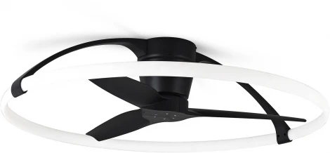 Потолочная люстра с вентилятором Mantra Nepal 7531 (LED, 220V, голосовое управление, пульт управления, управление смартфоном, вертолет)