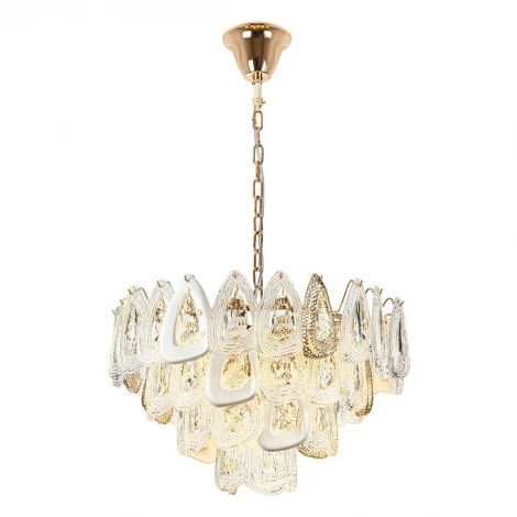 Подвесная люстра хрустальная Modelux ML.6775.600 GD