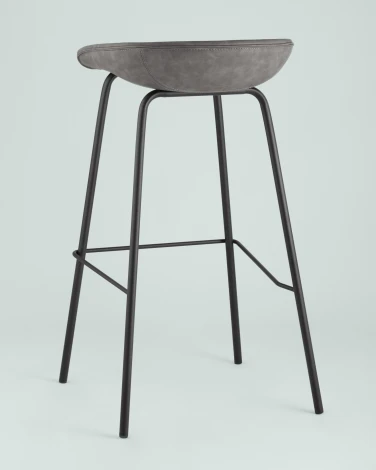 Стул барный Stool Group Beetle Lite PU серый УТ000001230