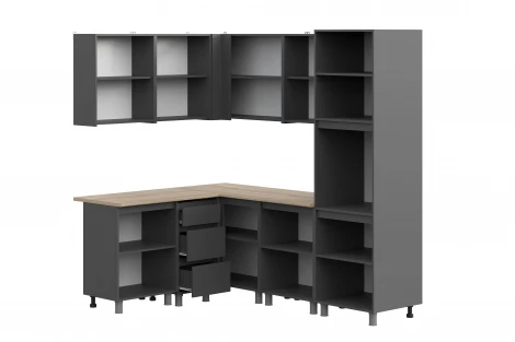 Кухня Денвер Арника (без столешницы). Композиция 9