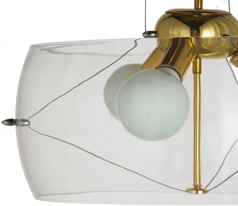 Подвесной светильник Lumina Deco Globo LDP 6018-500 PR+F.GD (220V, на тросе, круглые)