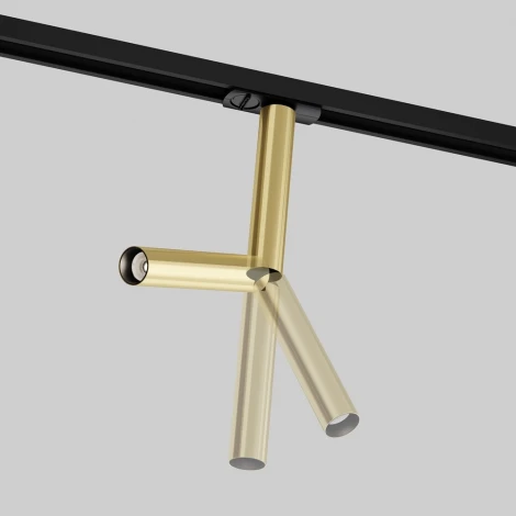 Трековый светильник однофазный 220V 6W Maytoni Focus T TR142-1-6W4K-BS (LED, круглые)