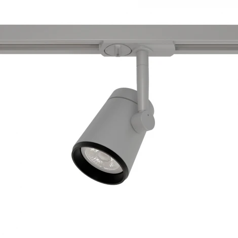 Трековый светильник однофазный 7W 220V Silver RAUMBERG 8129Sv (круглые)