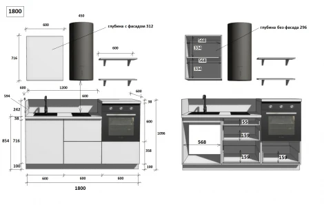 КГ 1800 Эмаль, Белый Арника РМ в.2 Арника 00-00285682
