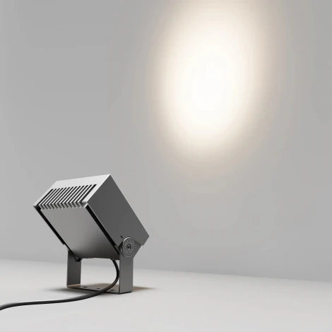 Прожектор светодиодный уличный ALT-BLOCK-S185x185-36W Day4000 (GR, 60 deg, 230V) (Arlight, IP66 Металл) 055254