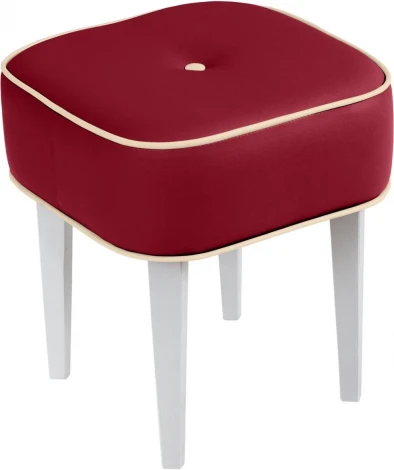 Табурет Handy SQ ОГОГО (арт.434034), (Ткань,Экокожа/Красный)