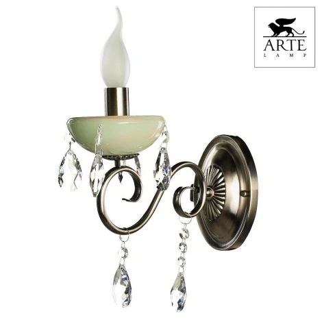 Бра Arte Lamp Onyx Green A9592AP-1AB