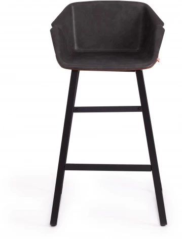 Стул барный DORO (mod. 9088S) пластик/металл, 53,5 х 52 74 97,5 см , Grey (Cерый) 7 / Brown (Коричневый) 9 черный Tetchair 15531