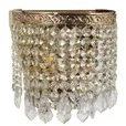 Светильник настенный Arti Lampadari Castellana E 2.10.502 G (220V, хрусталь, подвески)