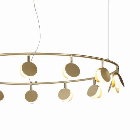 Подвесная люстра Mantra Shell 7357 (LED, 220V, подвески, на тросе)