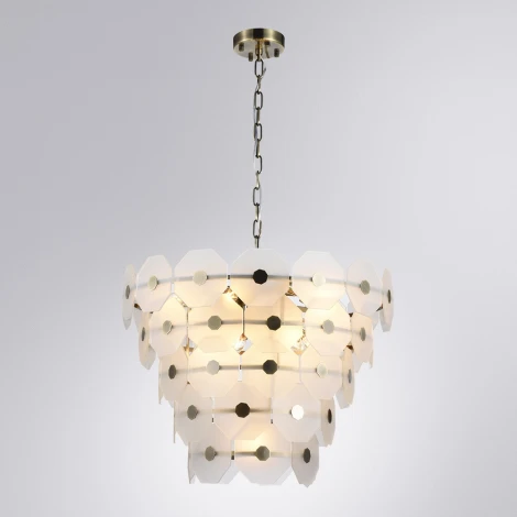 Подвесная люстра Arte Lamp Lambrusco A4069LM-13AB (220V, на цепи)