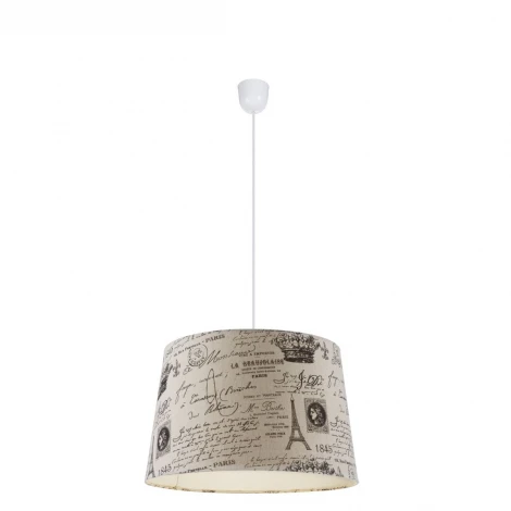 Подвесной светильник Globo Metalic 21692H (220V, на проводе, круглые, буквы, Эйфелева башня)