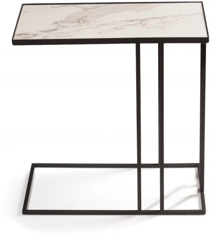 Журнальный столик Stone 026-1, керамика белая Top Concept A026.2 A01