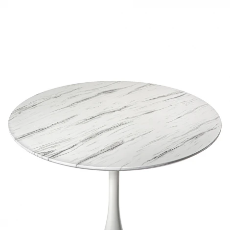 Стол Tulip диам. 90см, белый