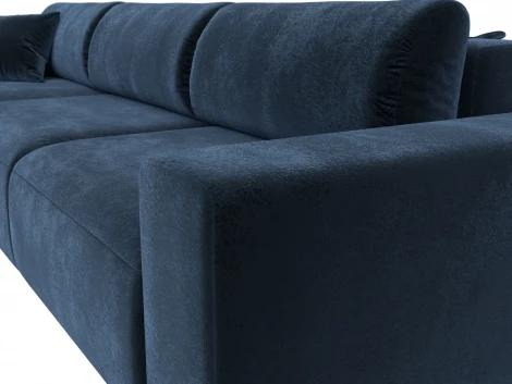 Диван угловой Лига-036 НПБ Классик Лонг левый угол Лига Диванов (Велюр) арт.127796L