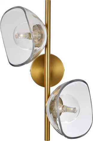 настенный светильник (11051/2W Clear) Indigo Amore V000522 (220V)