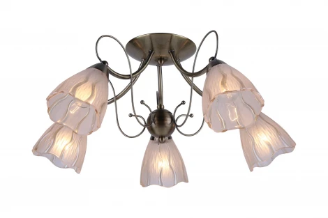 Потолочная люстра Arte Lamp Monica A6189PL-5AB