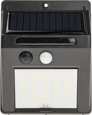 Настенный светильник уличный светодиодный на солнечных батареях с датчиком движения duwi 24297 0