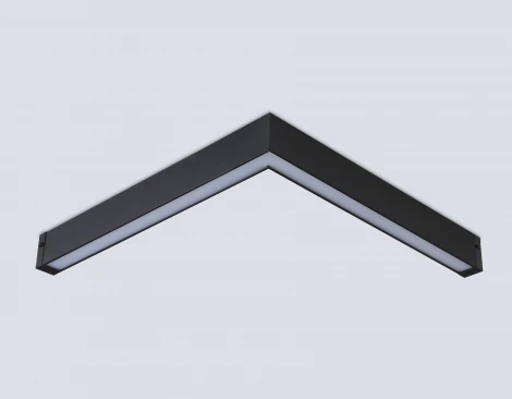 Трековый угловой магнитный светильник светодиодный диммируемый Magnetic 220V 24W Ambrella Track System GL1299 (Умный дом)