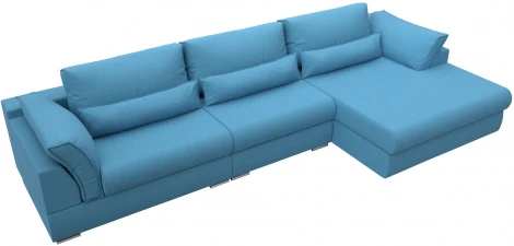 Диван угловой Пекин Long угол правый Лига Диванов (Рогожка) арт.123510