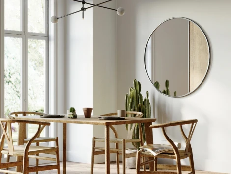 Ala L Silver Зеркало в тонкой раме Smal Art-Zerkalo SM003SL 13755