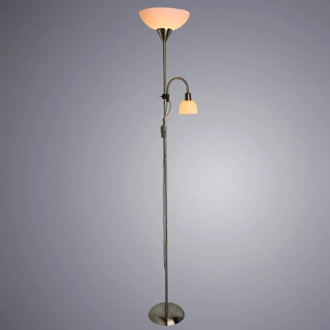 Торшер для чтения Arte Lamp Duetto A9569PN-2SS (220V)